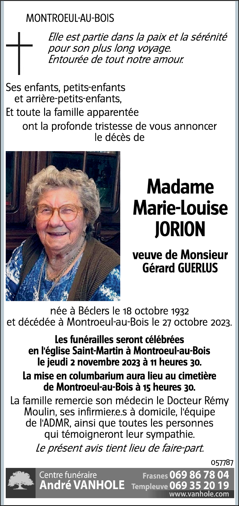 Marie-Louise JORION