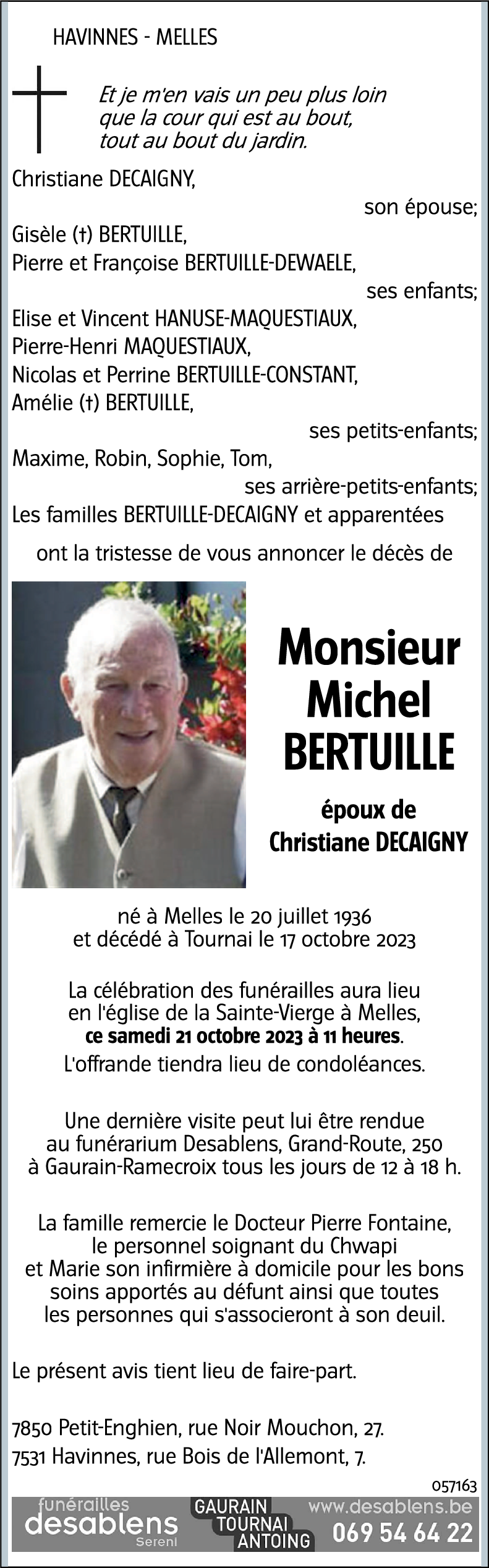 Michel BERTUILLE