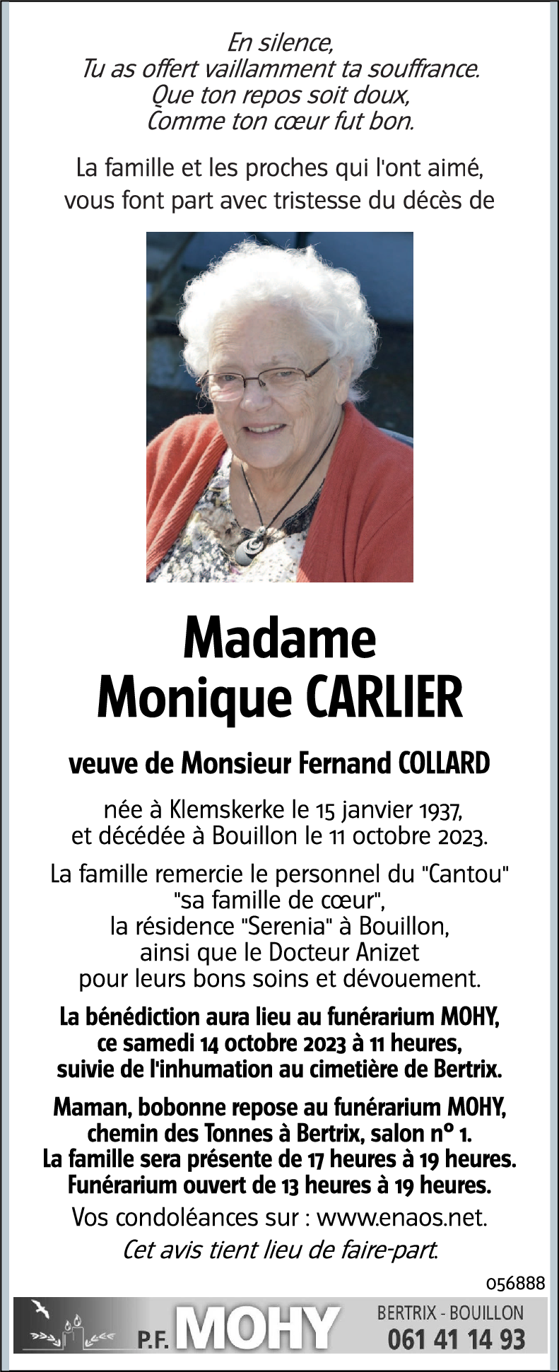 Monique CARLIER