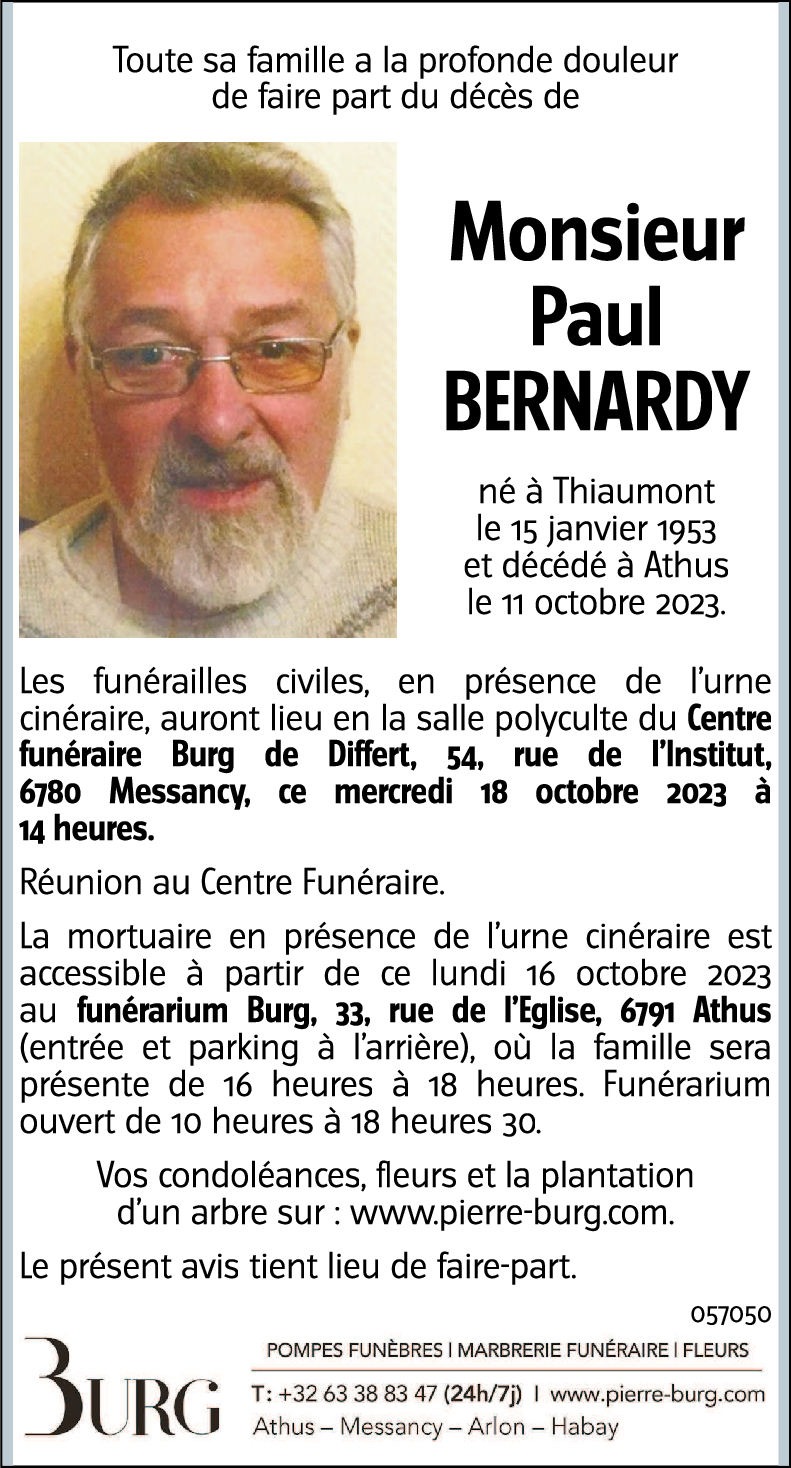 Paul BERNARDY