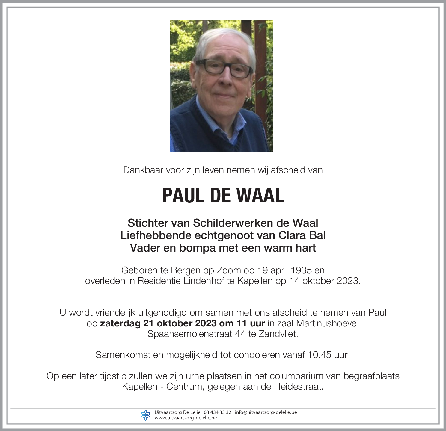 Paul de Waal