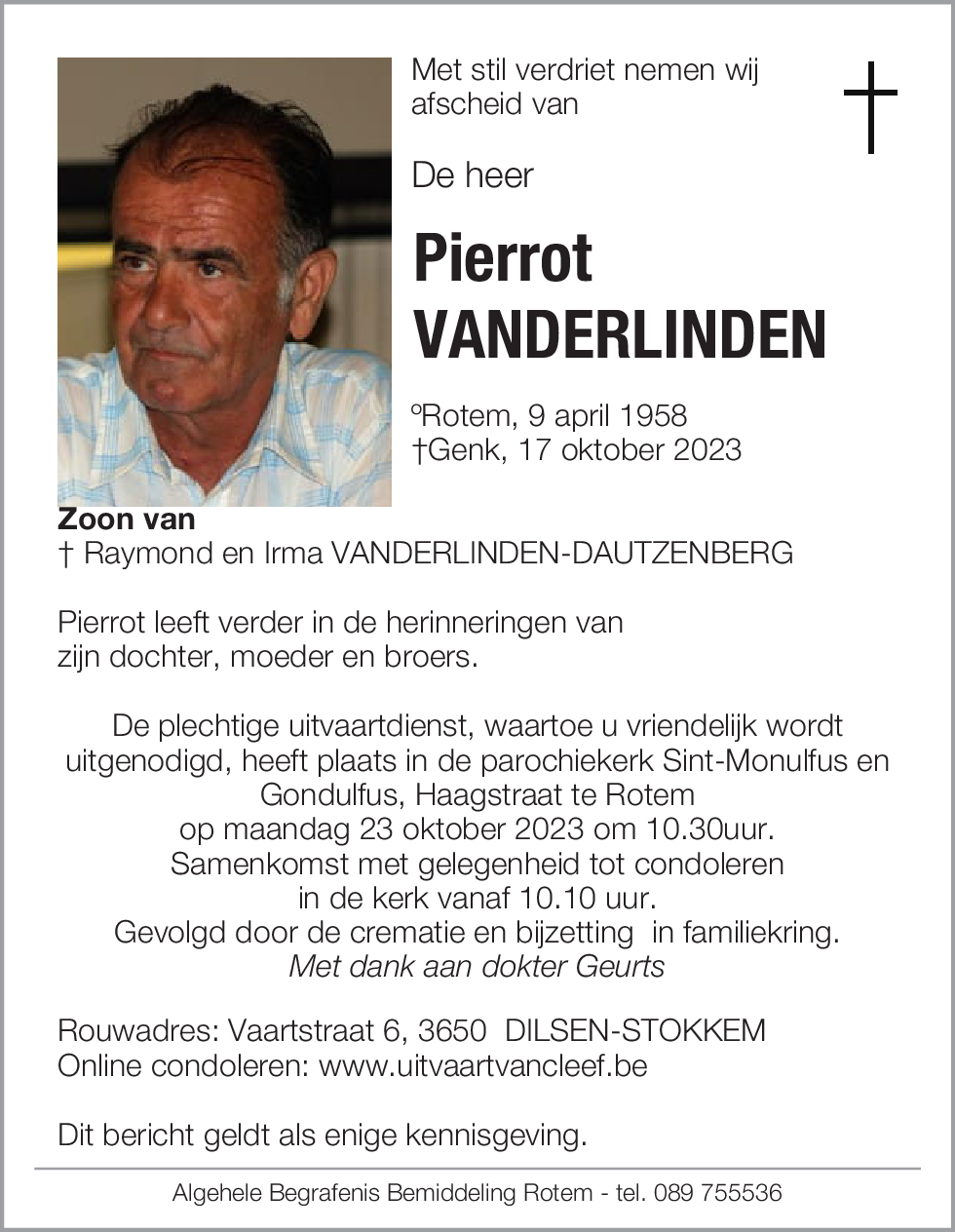 Pierrot Vanderlinden