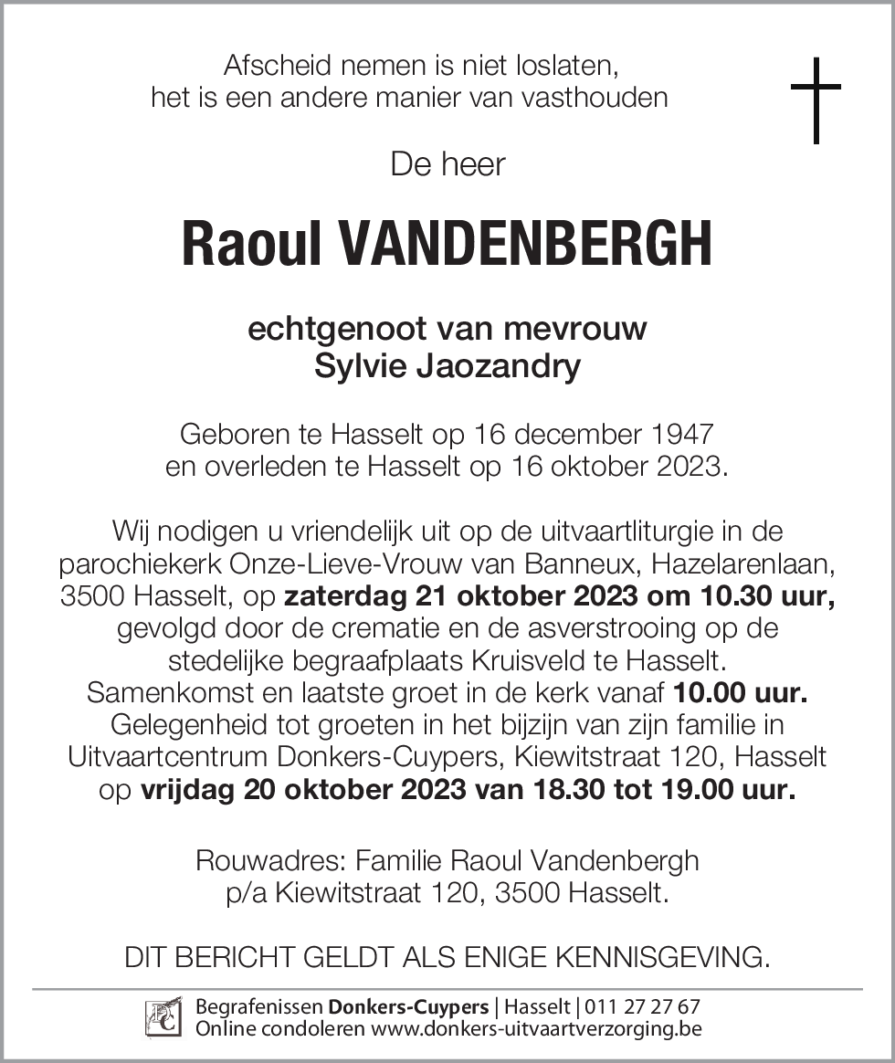 Raoul Vandenbergh