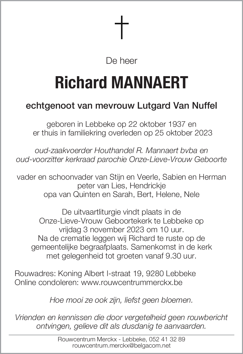 Richard Mannaert