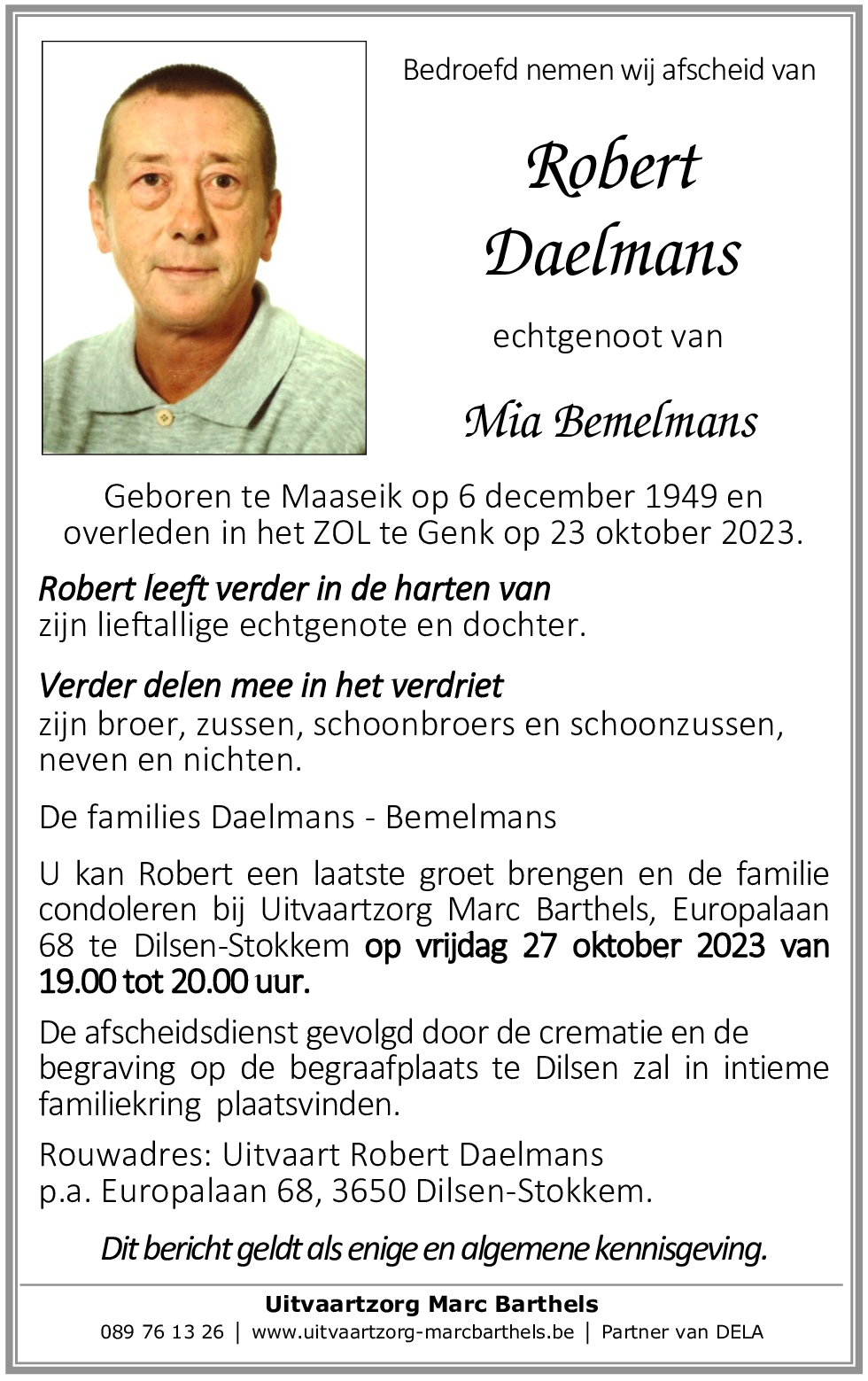 Robert Daelmans