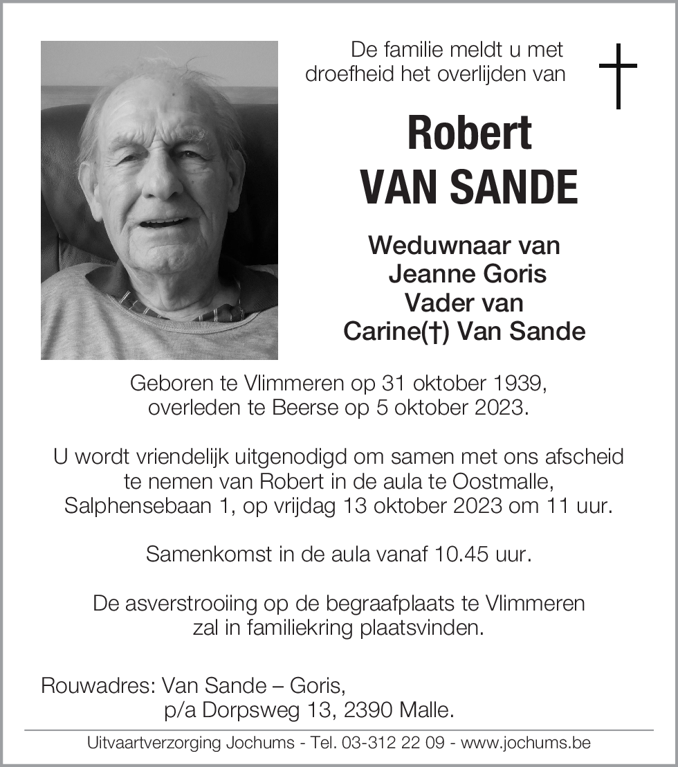 Robert Van Sande