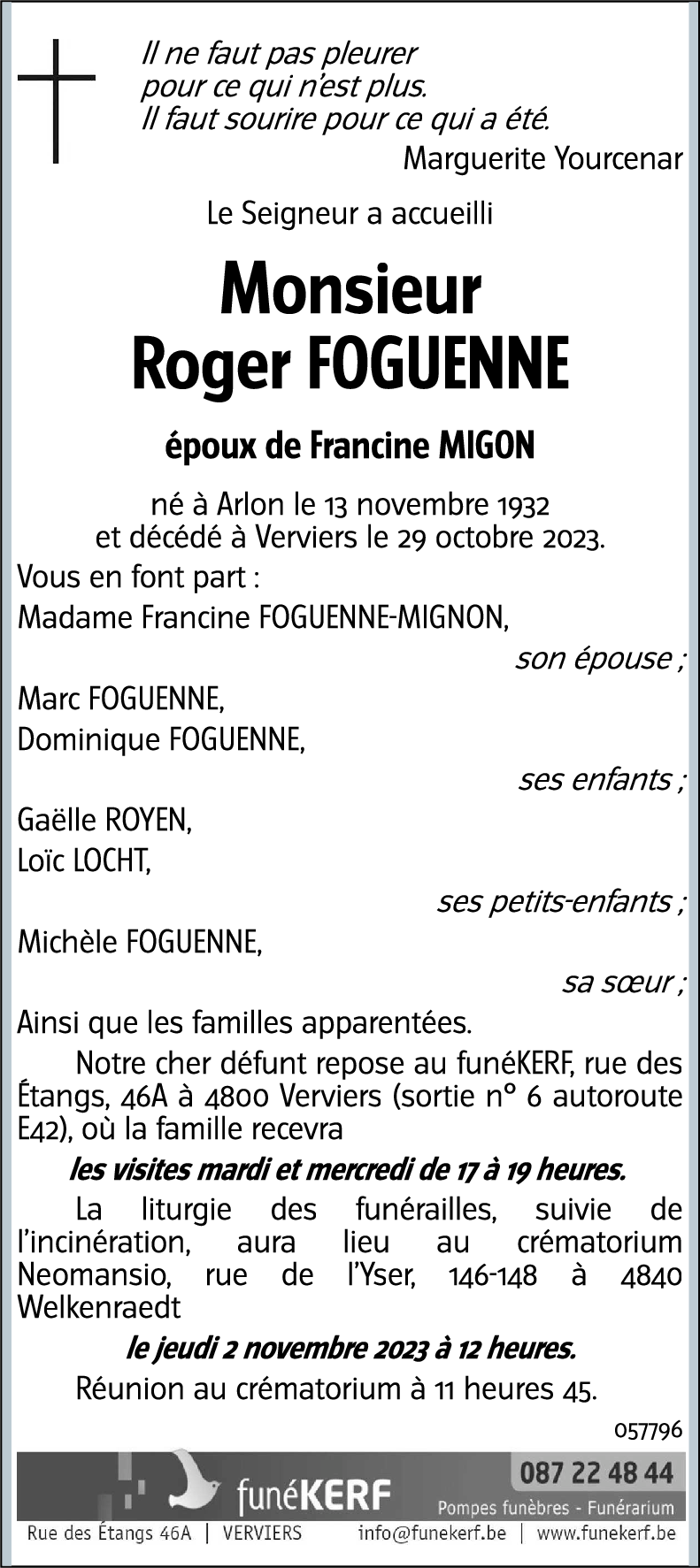 Roger FOGUENNE