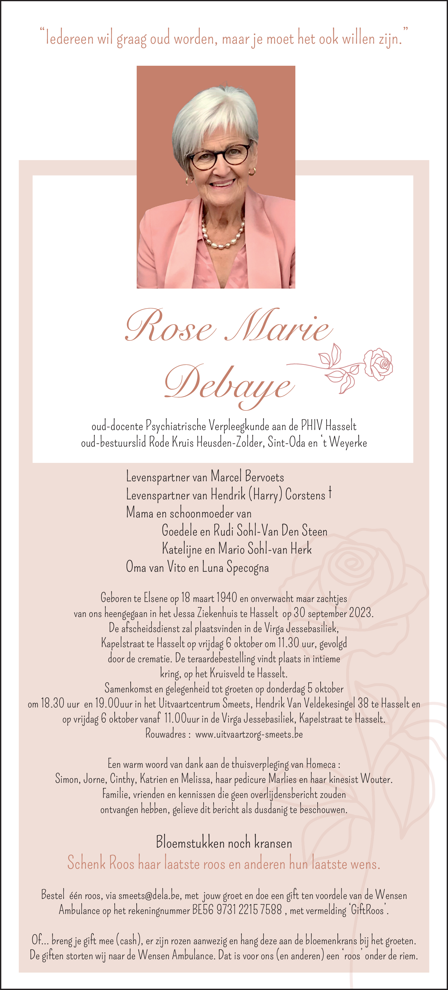 Rose Marie Debaye