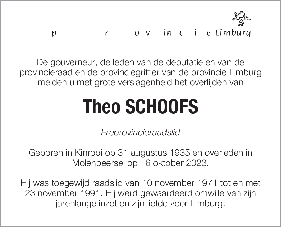 Theo Schoofs