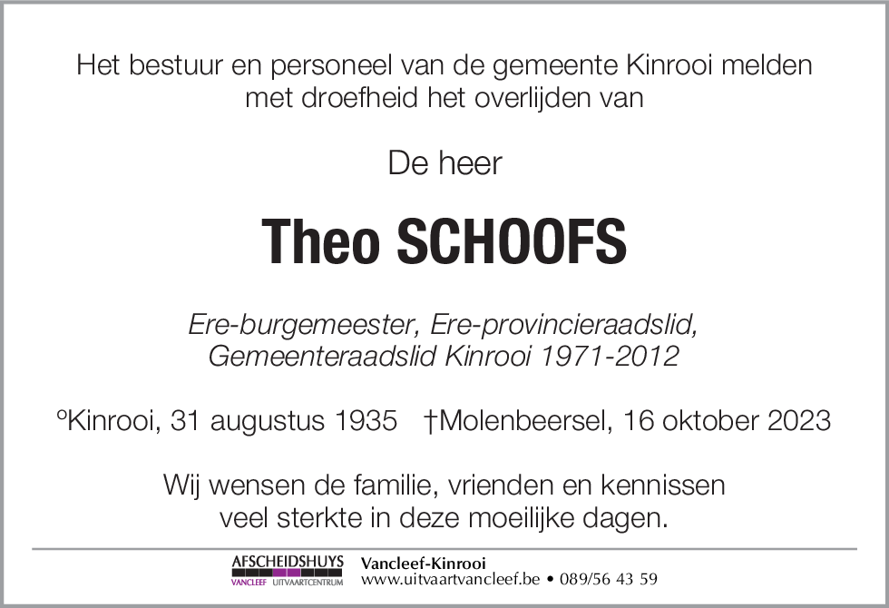 Theo Schoofs