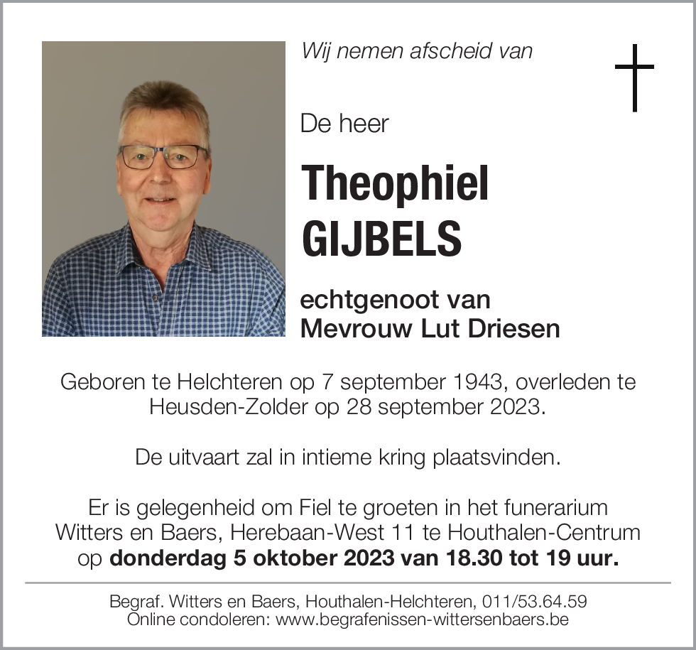 Theophiel Gijbels