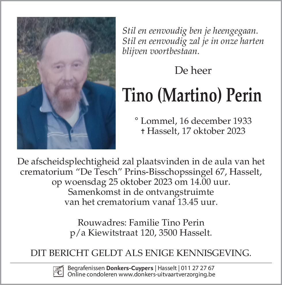 Tino (Martino) Perin