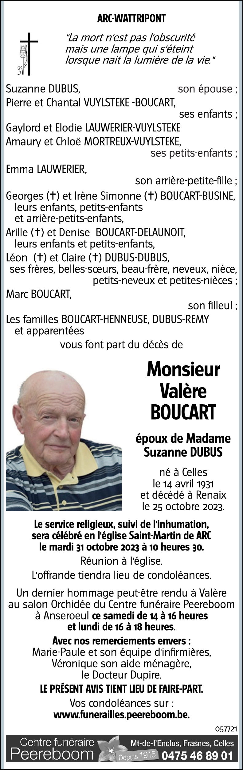 Valère BOUCART