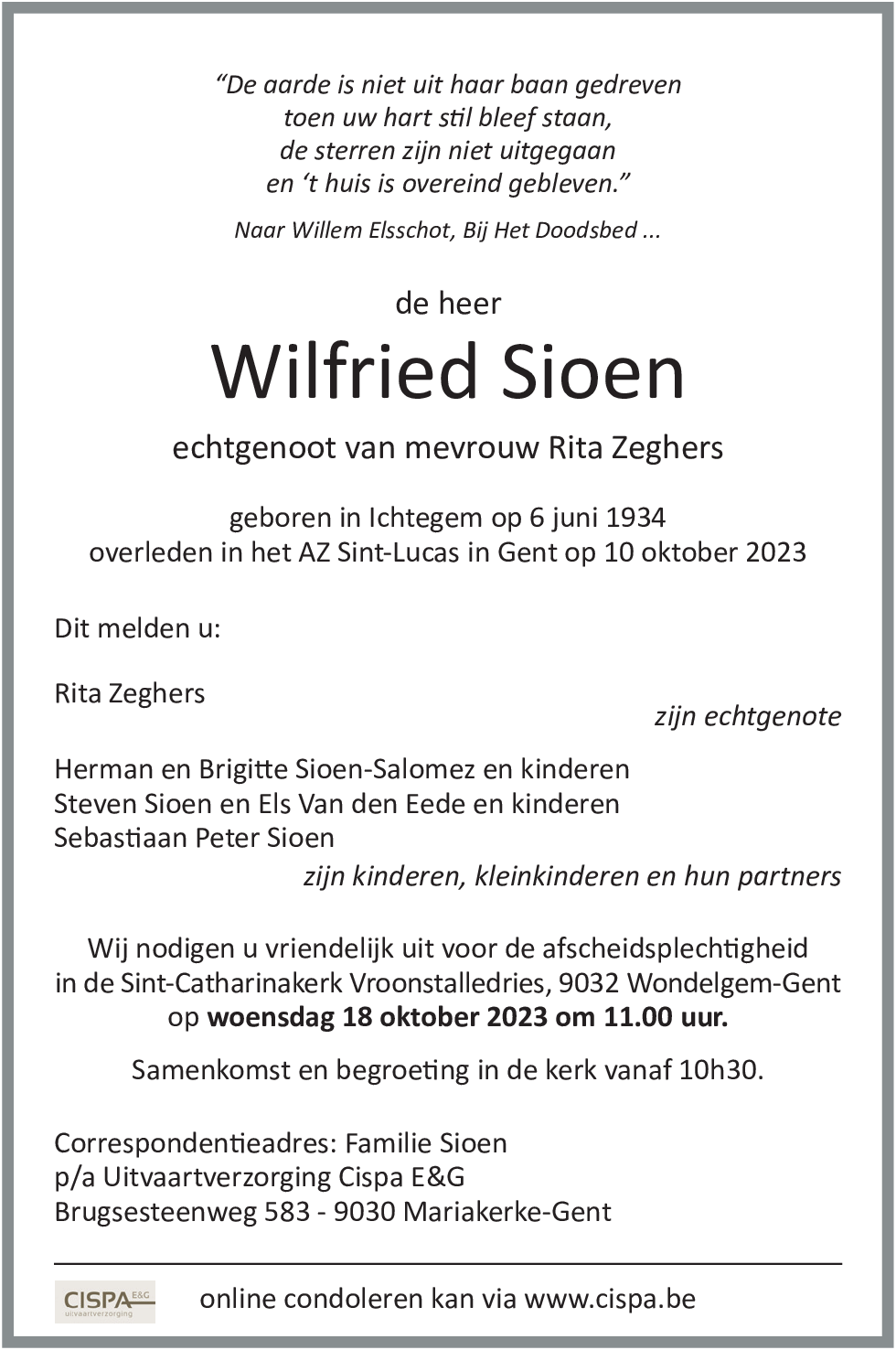 Wilfried Sioen