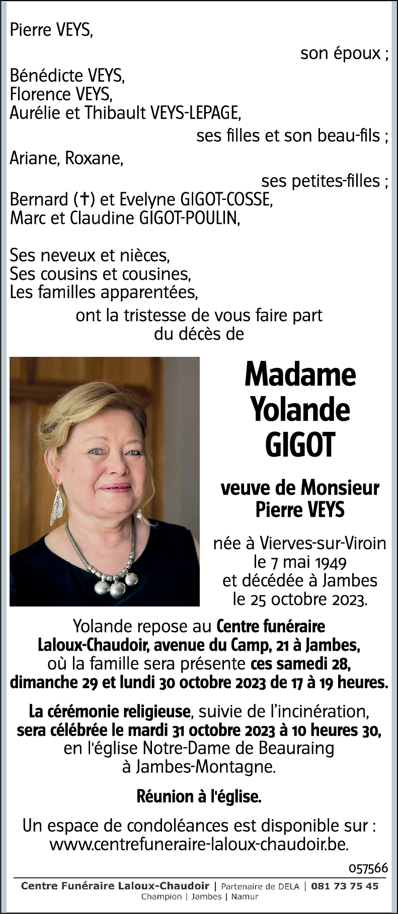 Yolande GIGOT