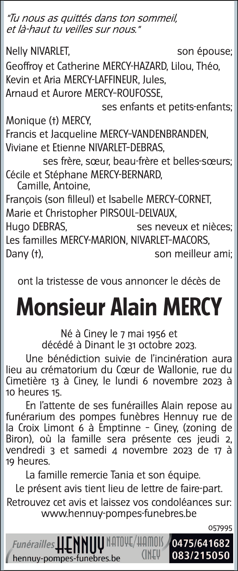 Alain MERCI