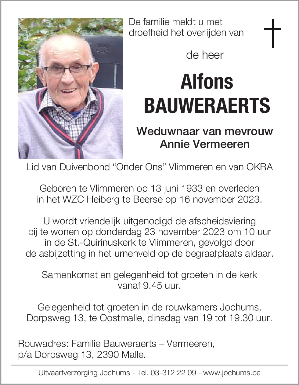 Alfons Bauweraerts