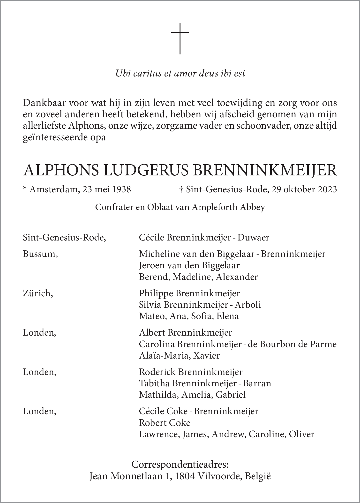 Alphons Ludgerus Brenninkmeijer