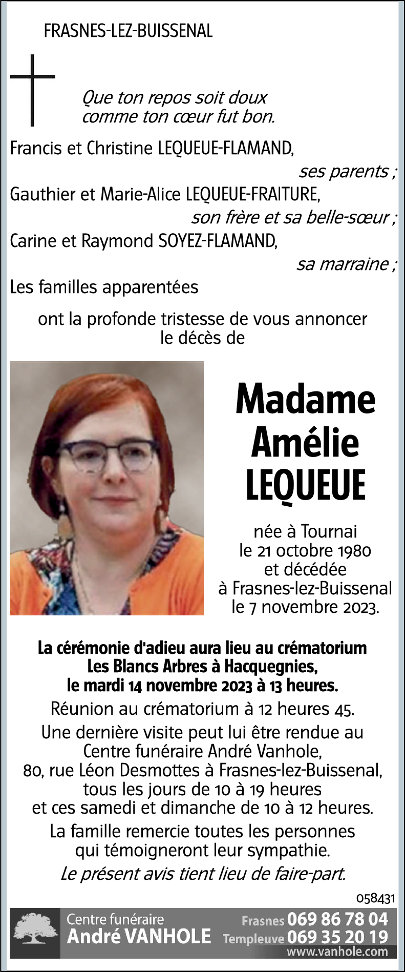 Amélie LEQUEUE