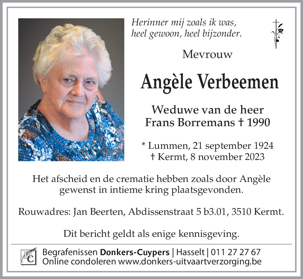 Angèle Verbeemen