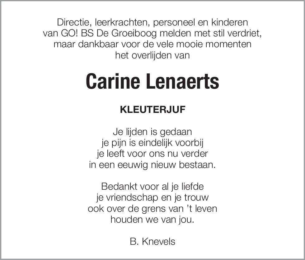 Carine Lenaerts