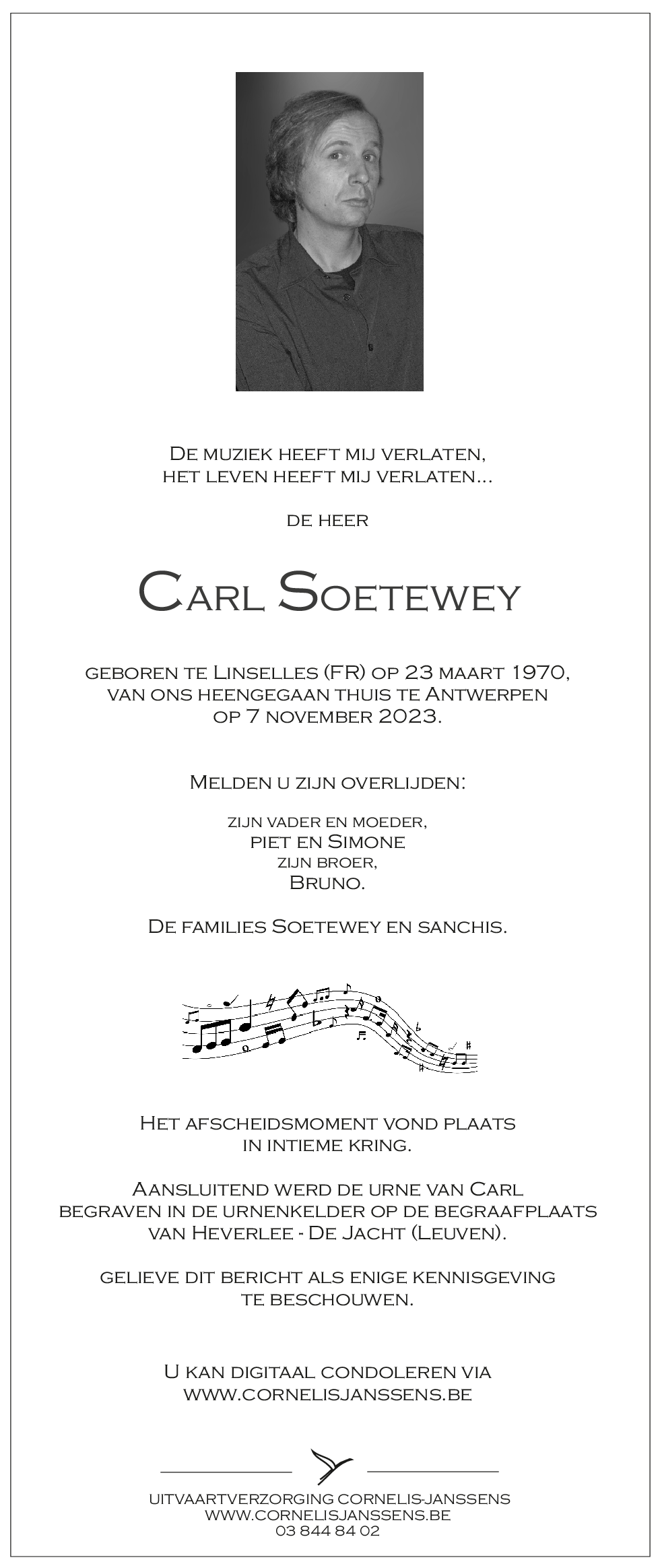 Carl Soetewey
