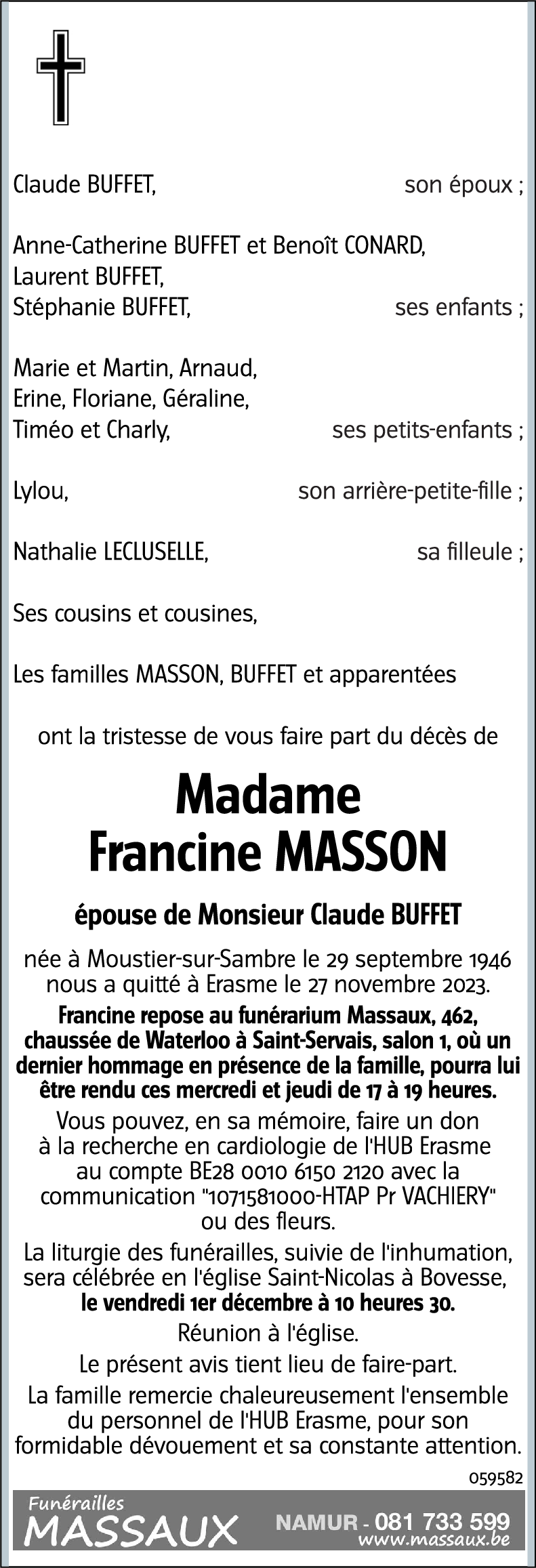 Francine MASSON
