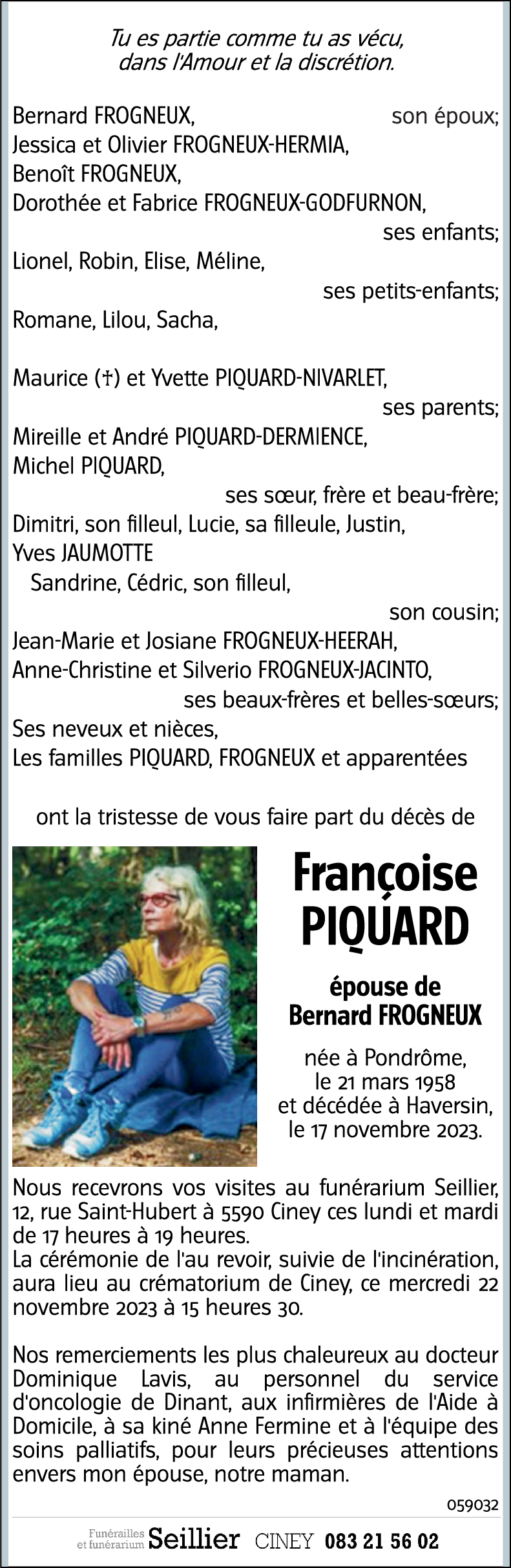 Françoise PIQUARD