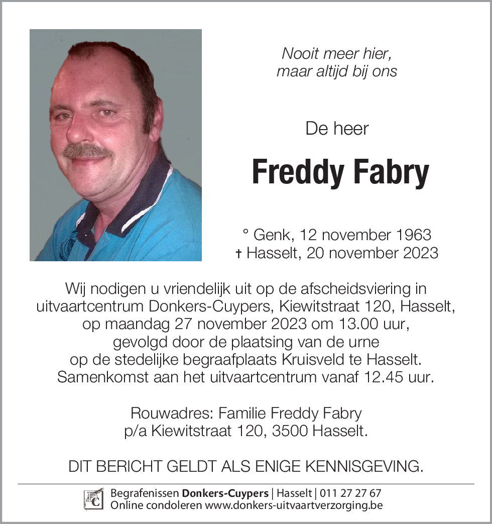 Freddy Fabry