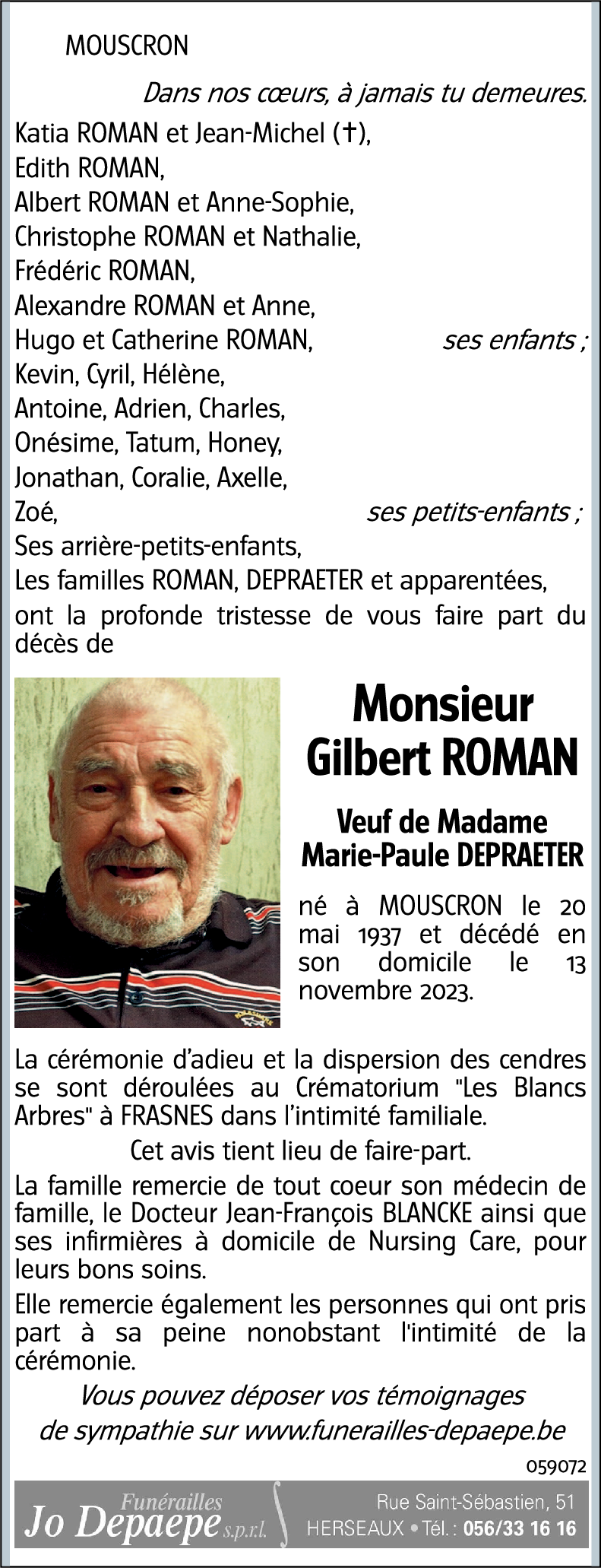 Gilbert ROMAN