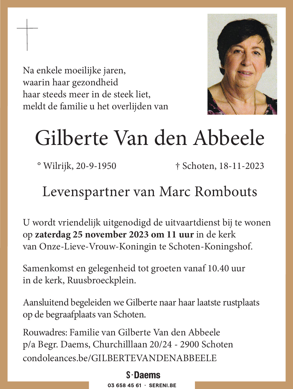 Gilberte Van den Abbeele