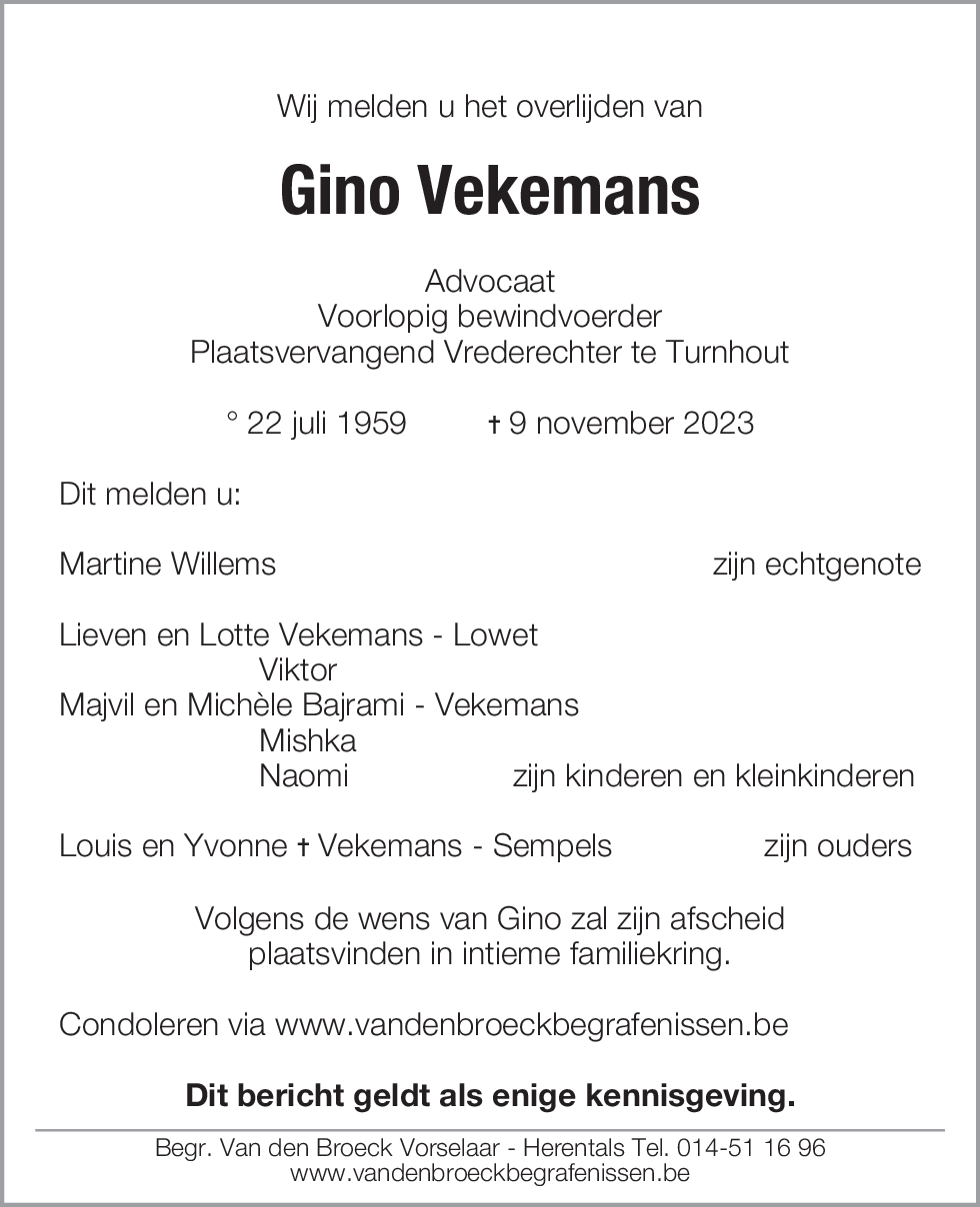 Gino Vekemans