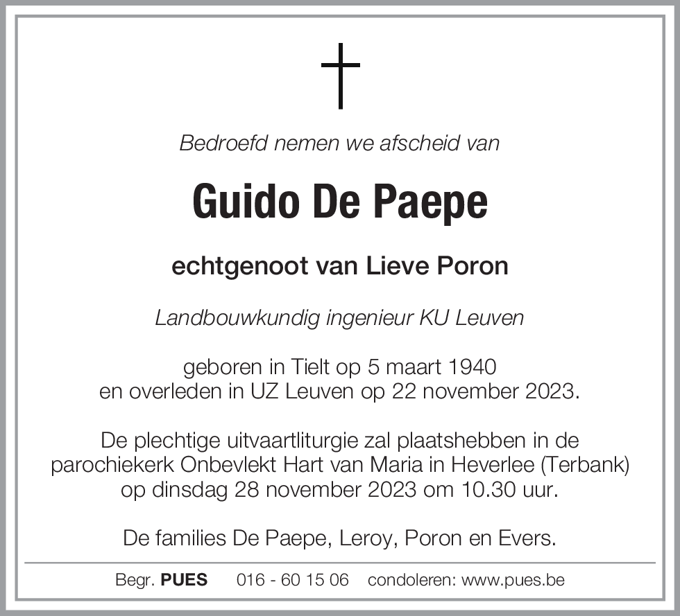 Guido De Paepe