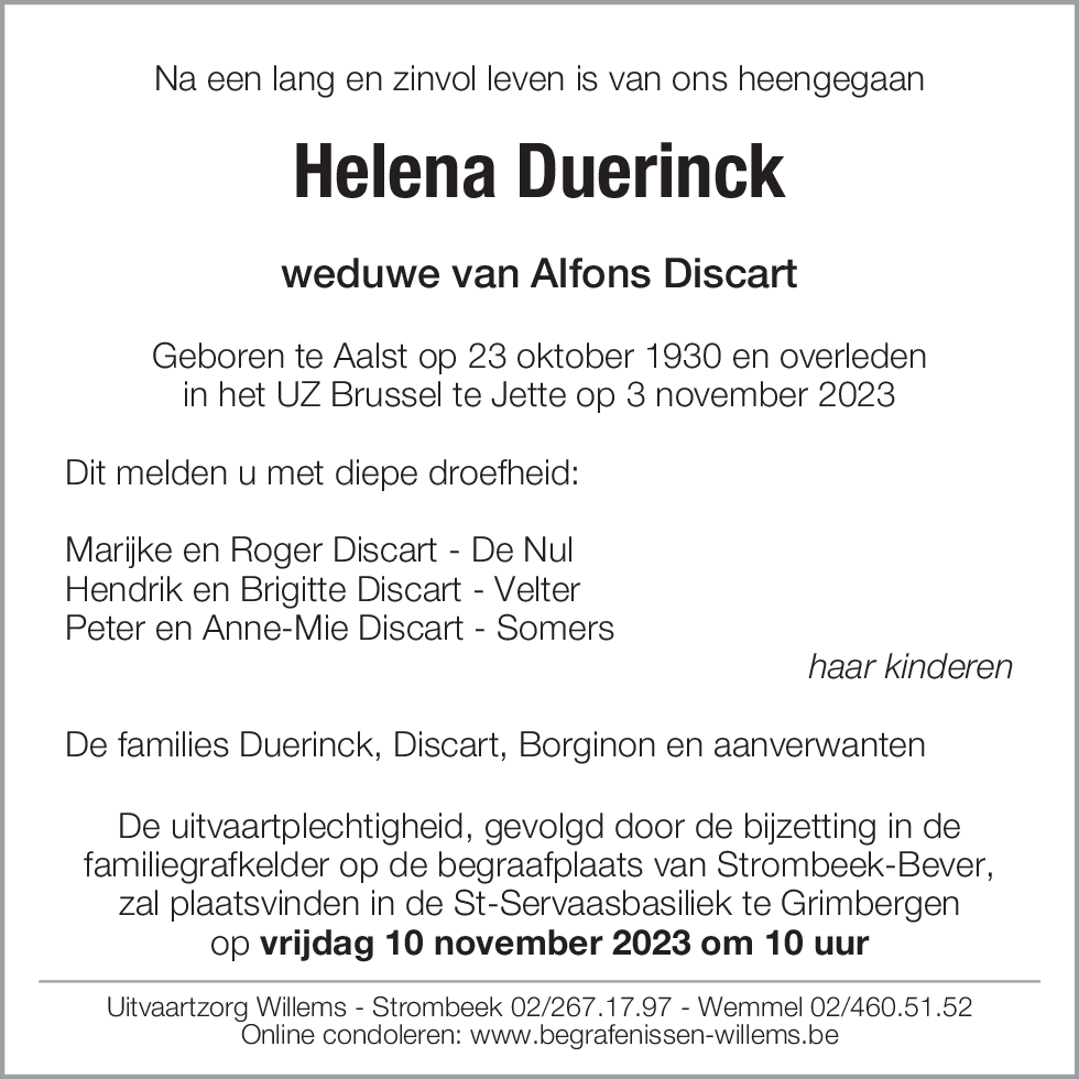 Helena Duerinck