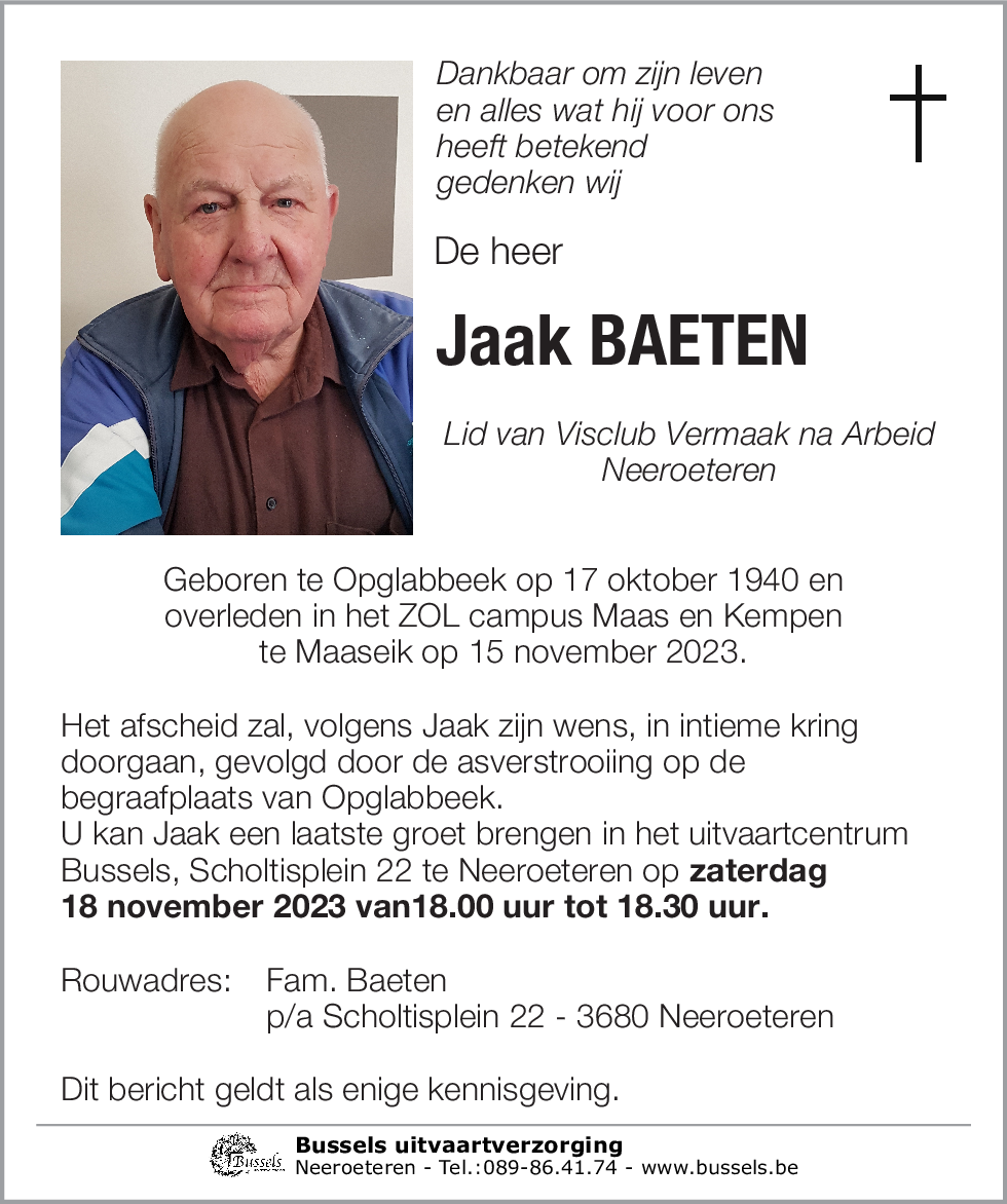 Jaak BAETEN