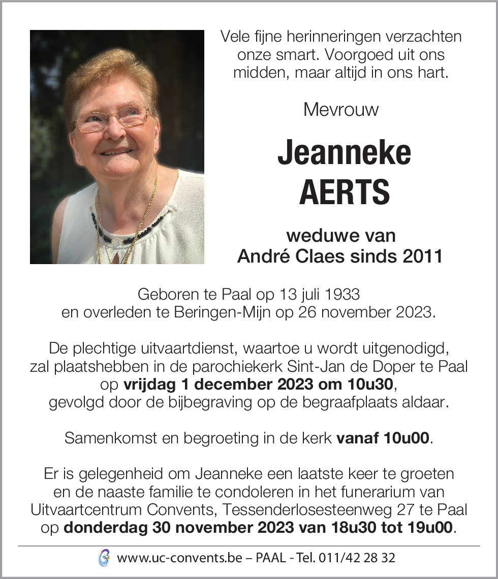 Jeanneke Aerts