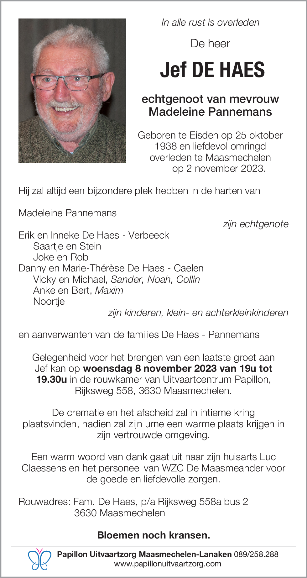 Jef De Haes