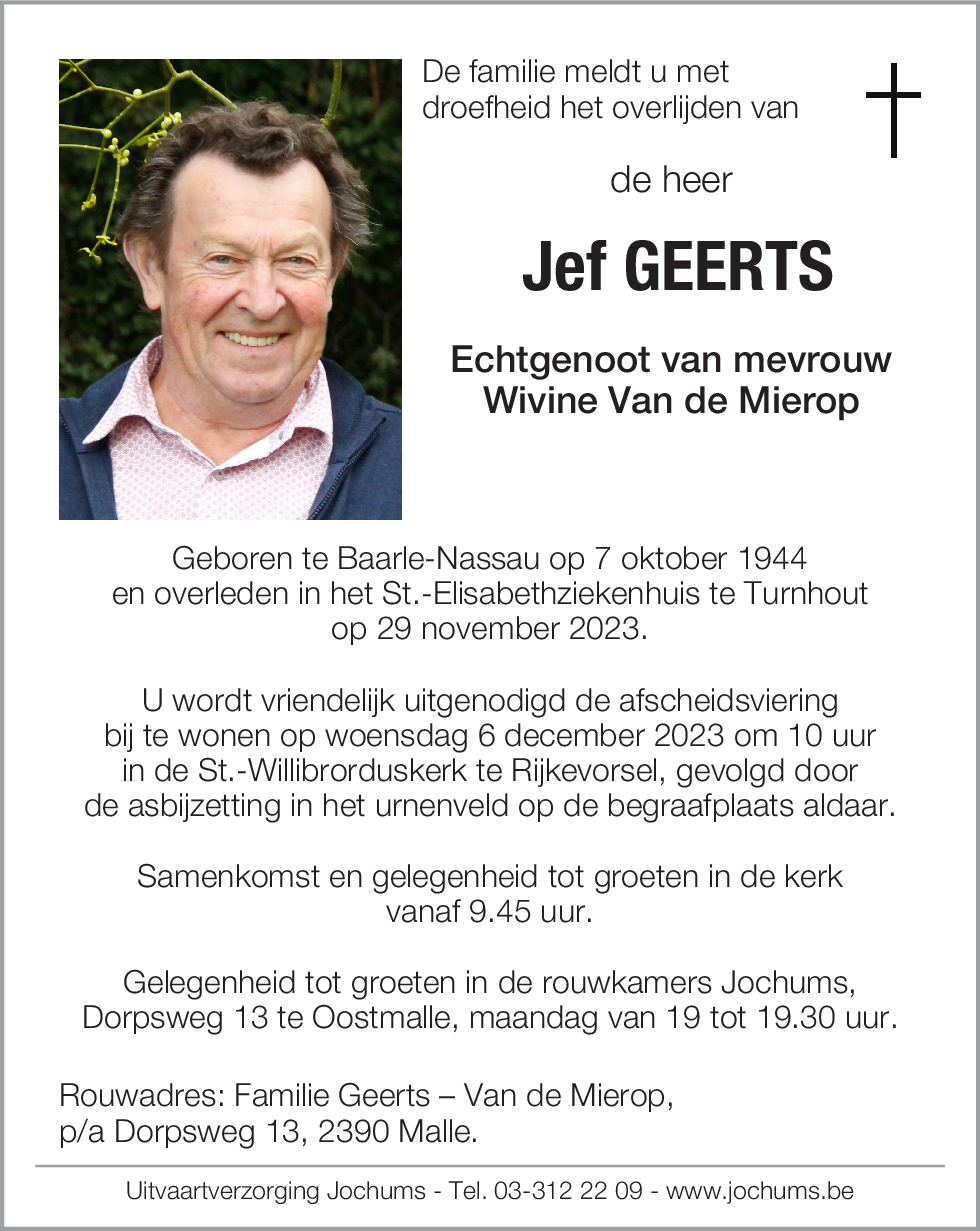 Jef Geerts