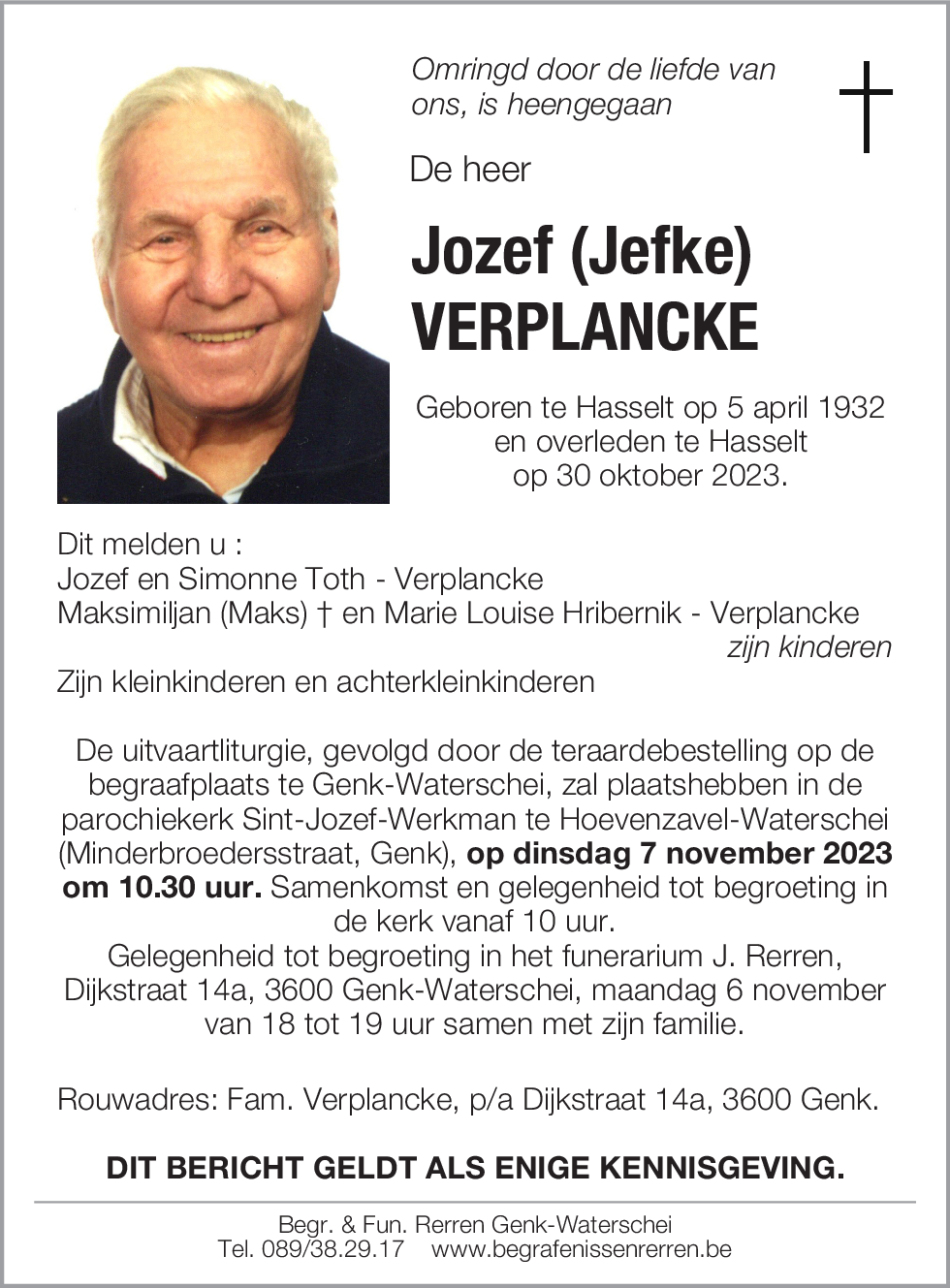 Jefke VERPLANCKE