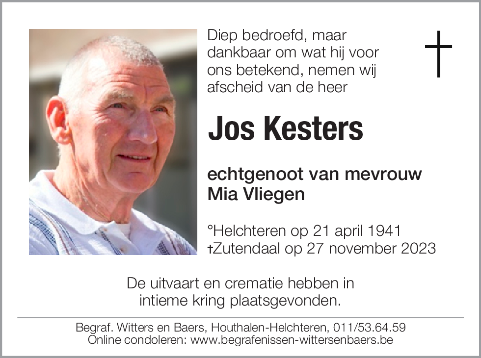 Jos Kesters