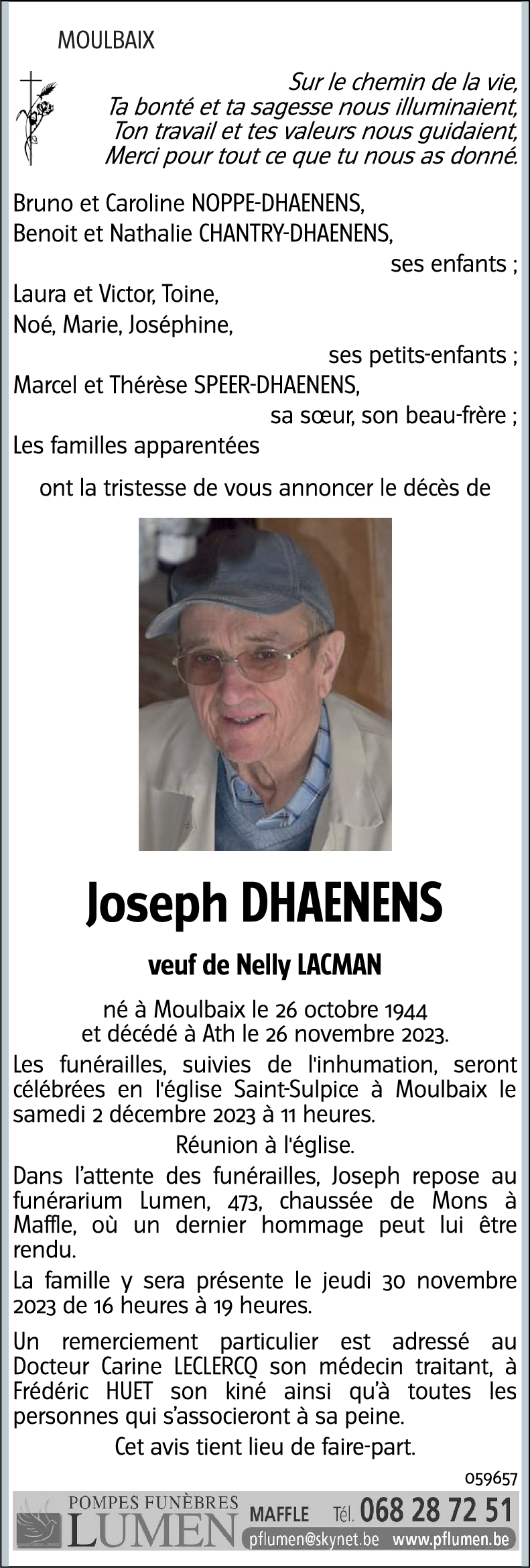 Joseph DHAENENS