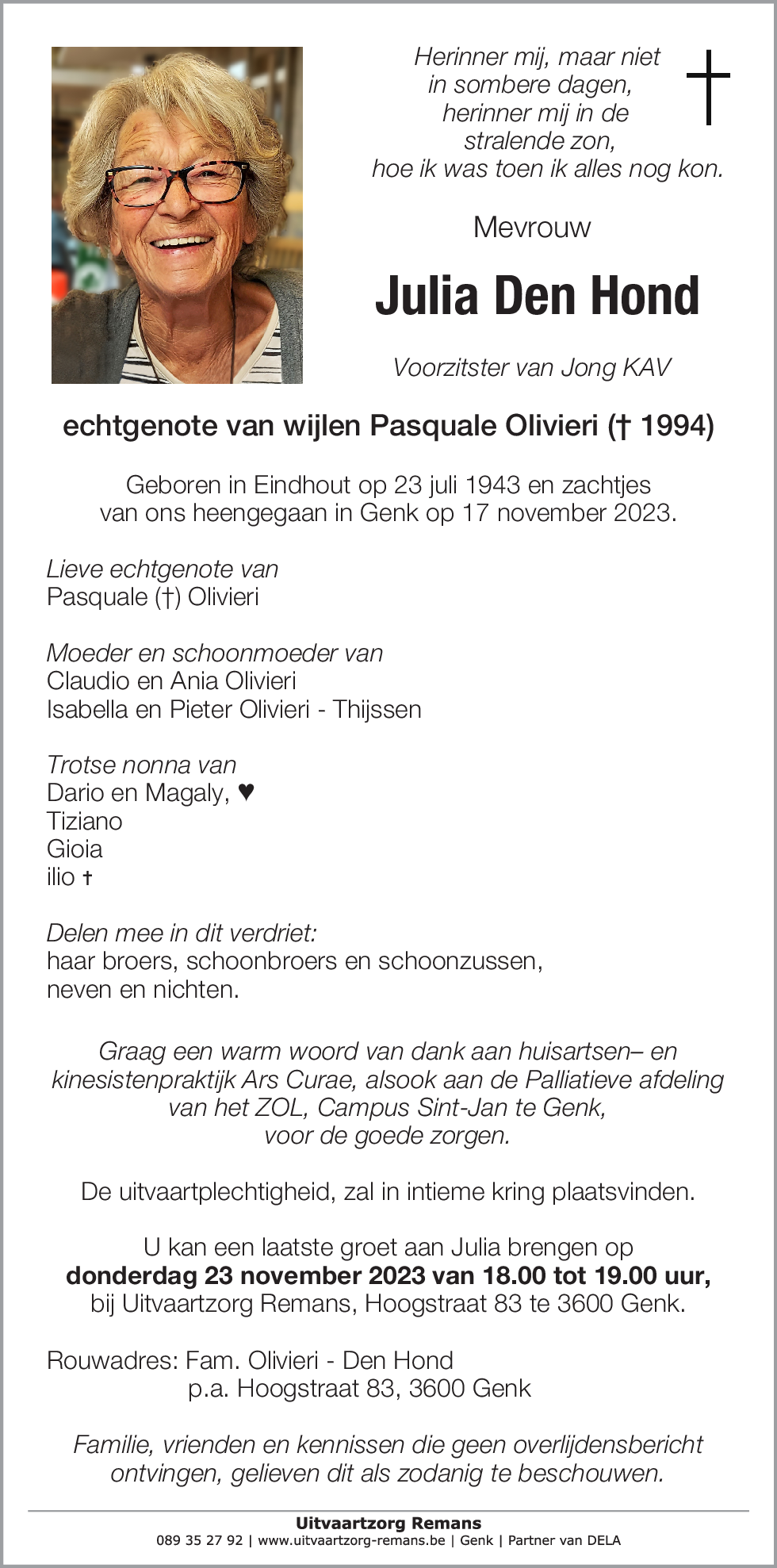 Julia Maria Den Hond