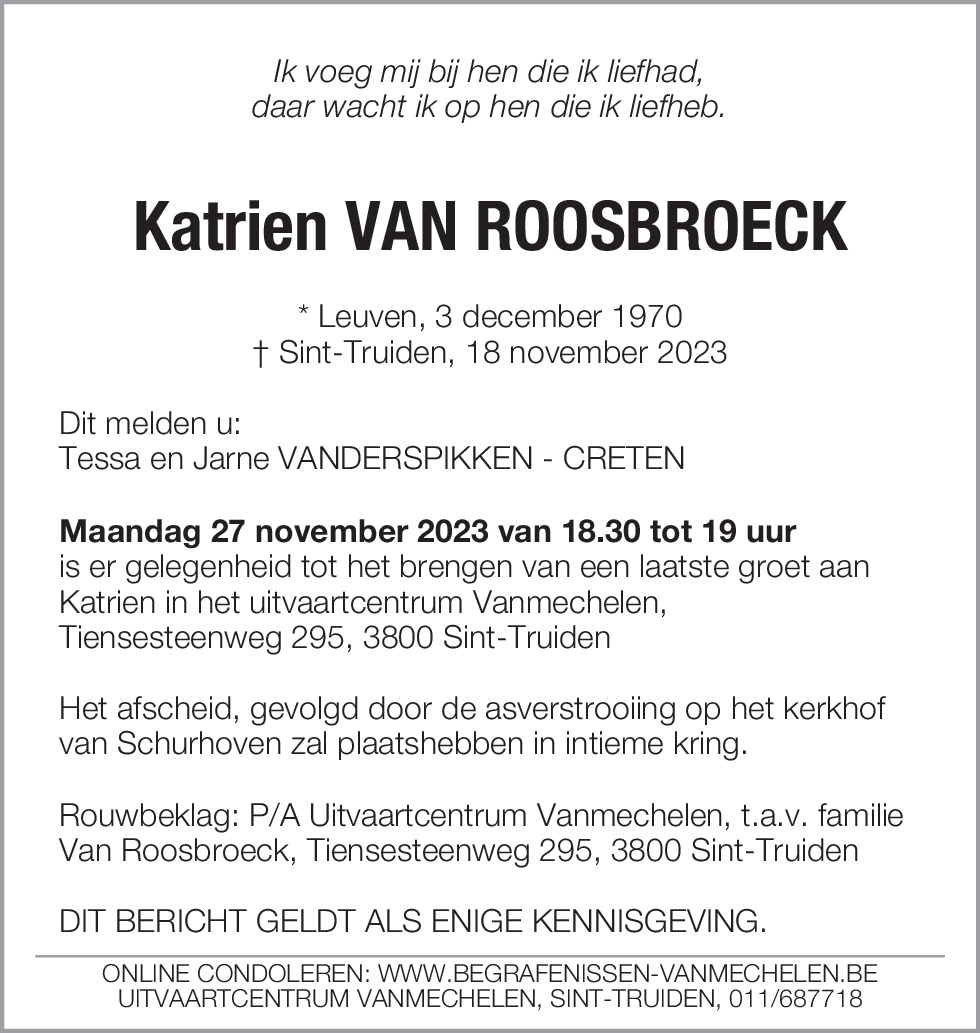 Katrien Van Roosbroeck