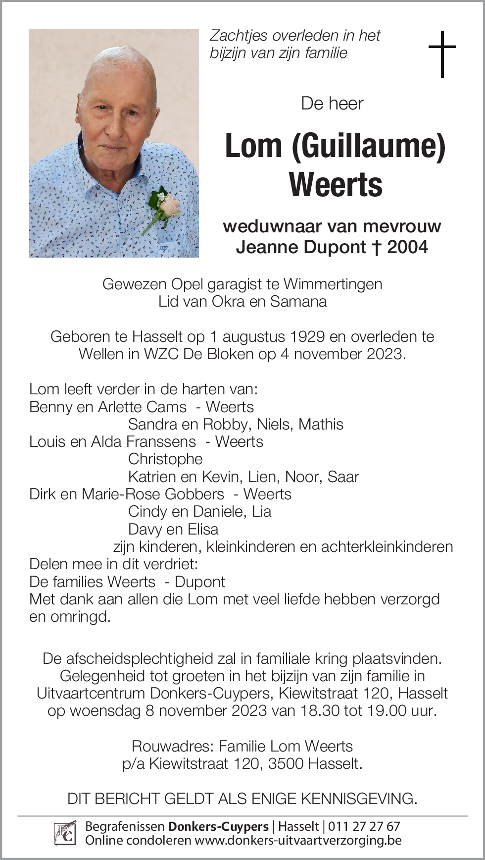 Lom (Guillaume) Weerts