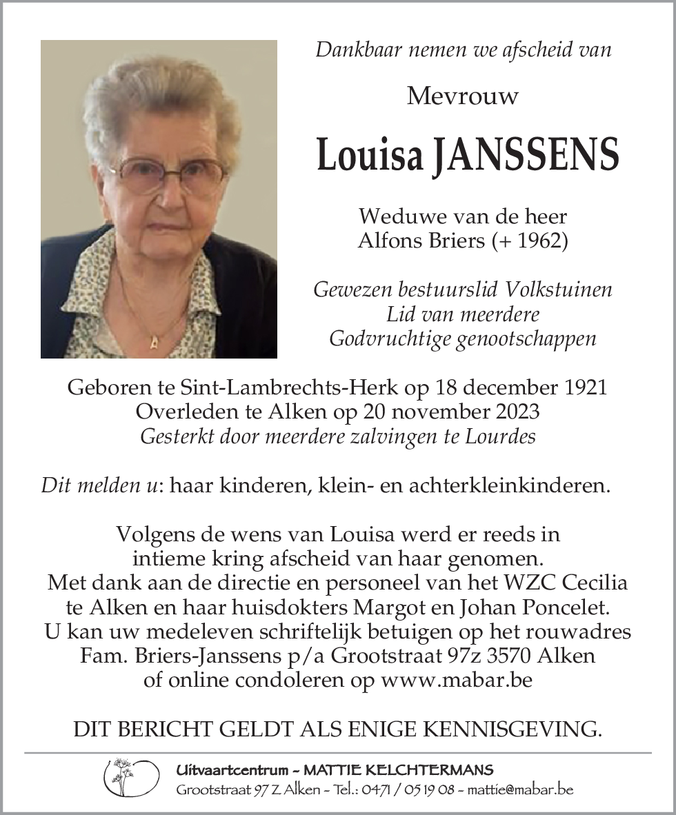 Louisa Janssens