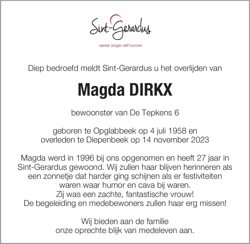 Magda Dirkx