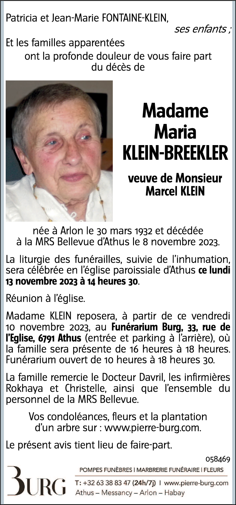 Maria KLEIN-BREEKLER