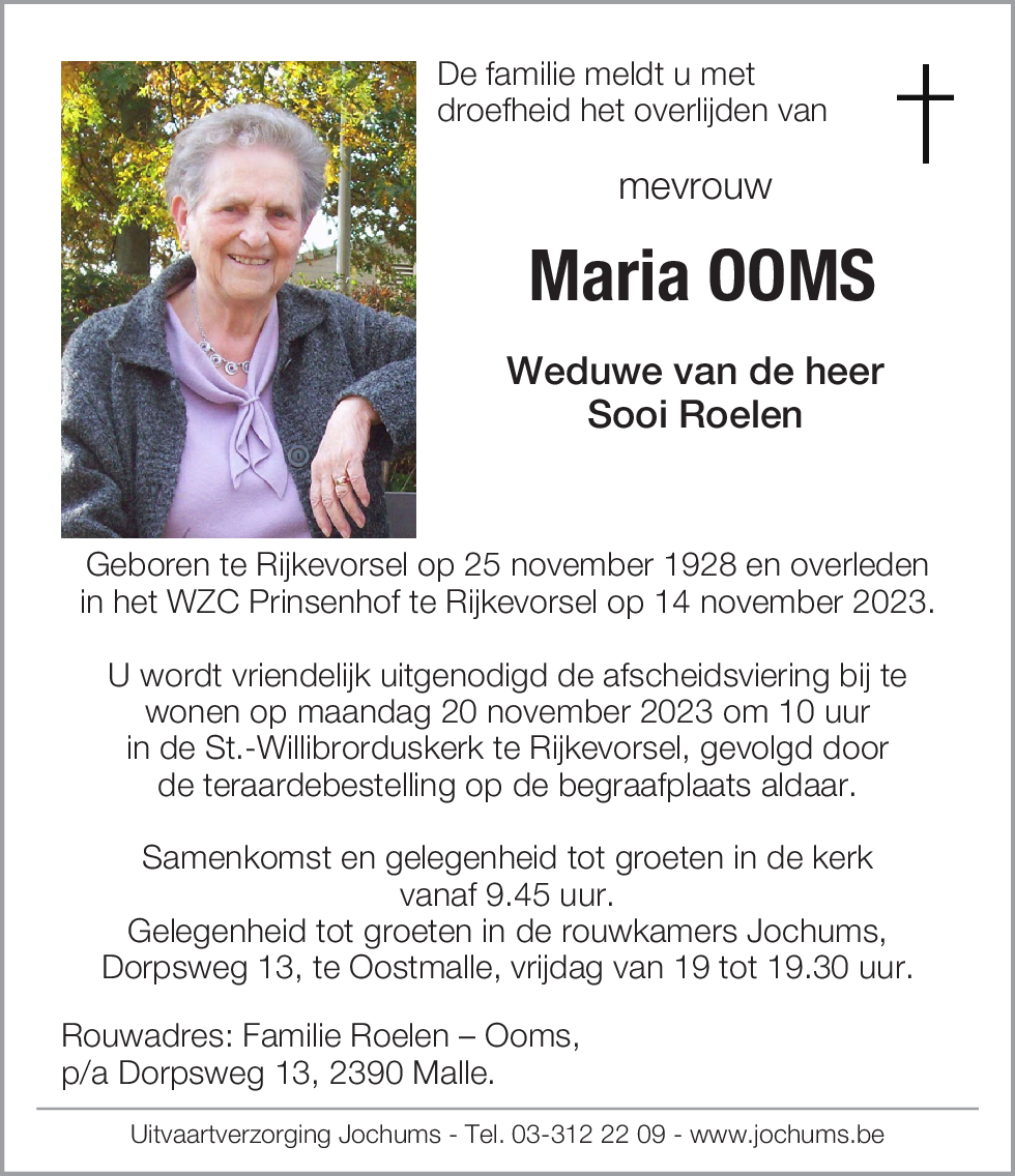 Maria Ooms