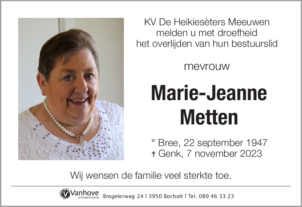 Marie-Jeanne Metten