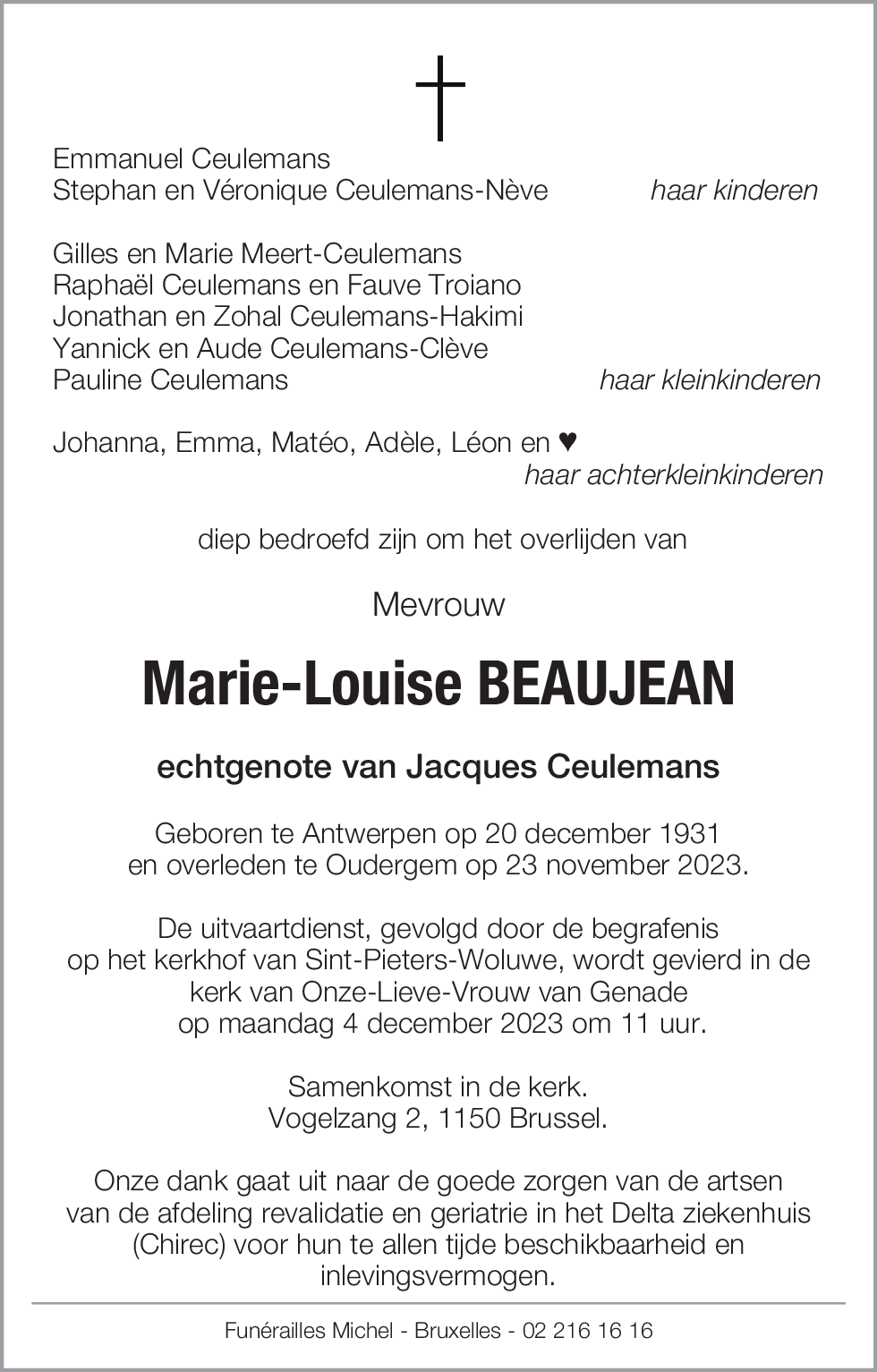 Marie-Louise Beaujean